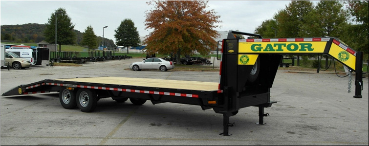 Gooseneck flat bed trailer for sale14k  Van Wert County, Ohio